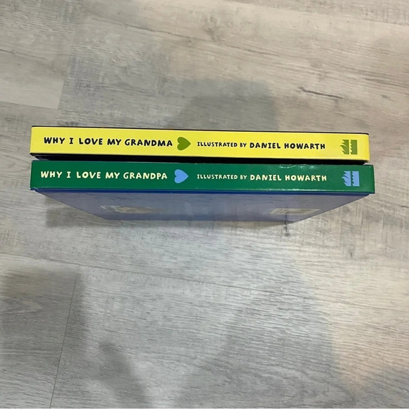 Lot of 2 Kids Books “Why I Love…” Grandparents by Daniel Howarth - Picture 2 of 13